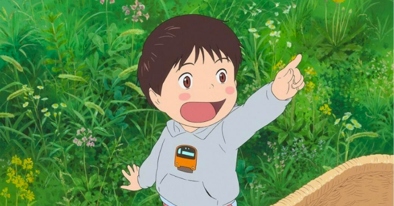 細田守監督作品、映画『未来のミライ』の一場面